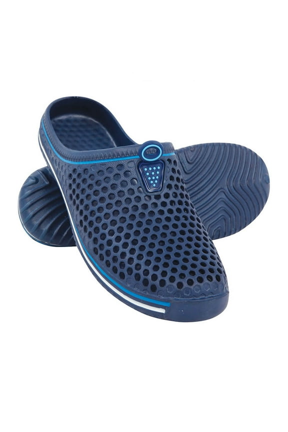 Cool Comfort Clogs, Navy Blue, Men’s 12