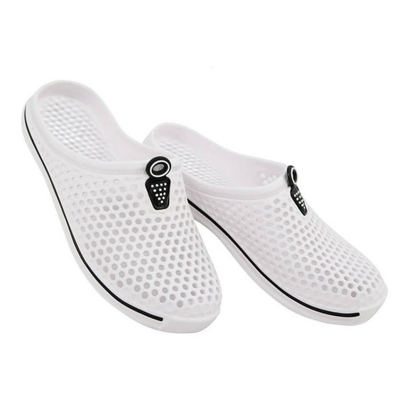 Cool Comfort Clogs, White, Women’s 9