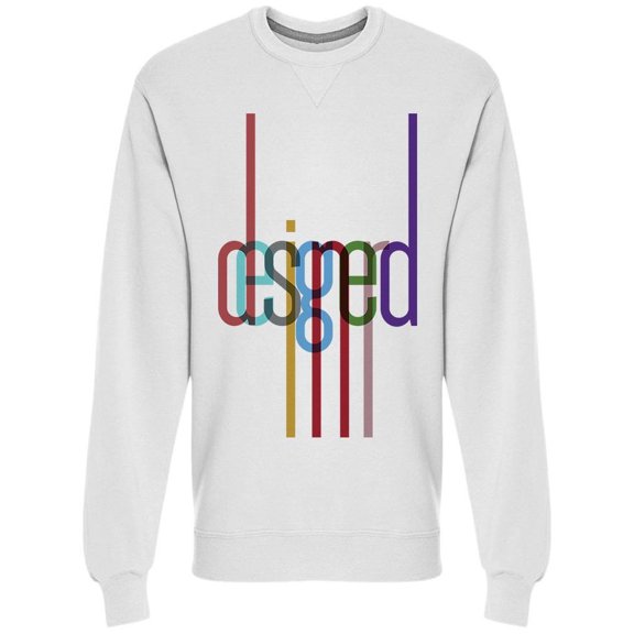 Cool Compound Word: Designerd Sweatshirt Men -Image by Shutterstock, Male Large