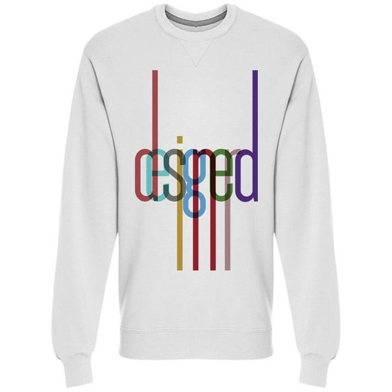 Cool Compound Word: Designerd Sweatshirt Men -Image by Shutterstock, Male x-Large