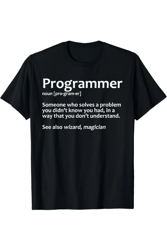 Cool Computer Programmer For Men Women IT Programming Coding Gift Unisex T-Shirt