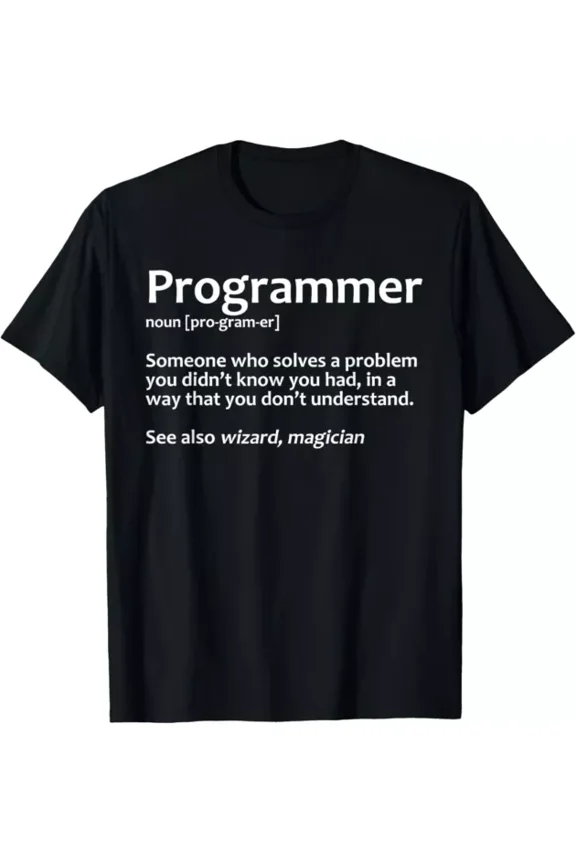 Cool Computer Programmer For Men Women It Programming Coding Gift T-Shirt Unisex S-5XL Hot Trending Shirt, Vintage Birthday Gift