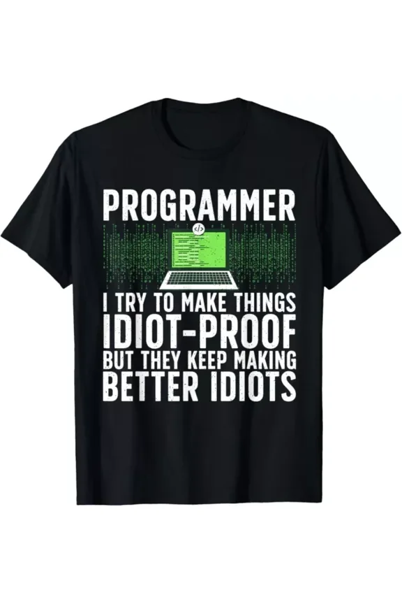Cool Computer Programmer For Men Women Science Coding Lovers Gift T-Shirt Unisex S-5XL Hot Trending Shirt, Vintage Birthday Gift