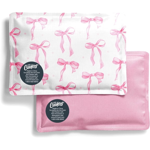 Cool Coolers Soft Ice Packs for Lunch Bags & Coolers, 2pk