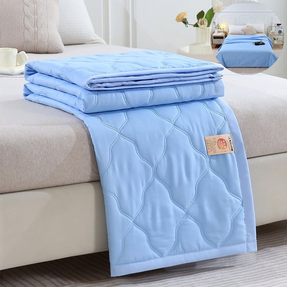 Cool Cooling Quilt Summer Air Conditioning Blanket, Breathable Cotton Spandex 140x100cm, Lightweight Machine Washable Comfort for Bedroom, Multiple Colors Available