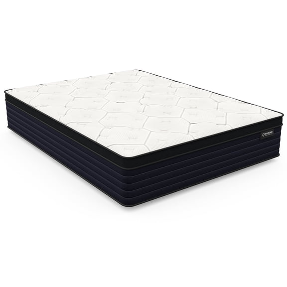 Cool Copper Hybrid 14" Euro - Top Mattress | Suited for Bedroom Relaxation | Polyurethane Structure | Solves Sleep Discomfort