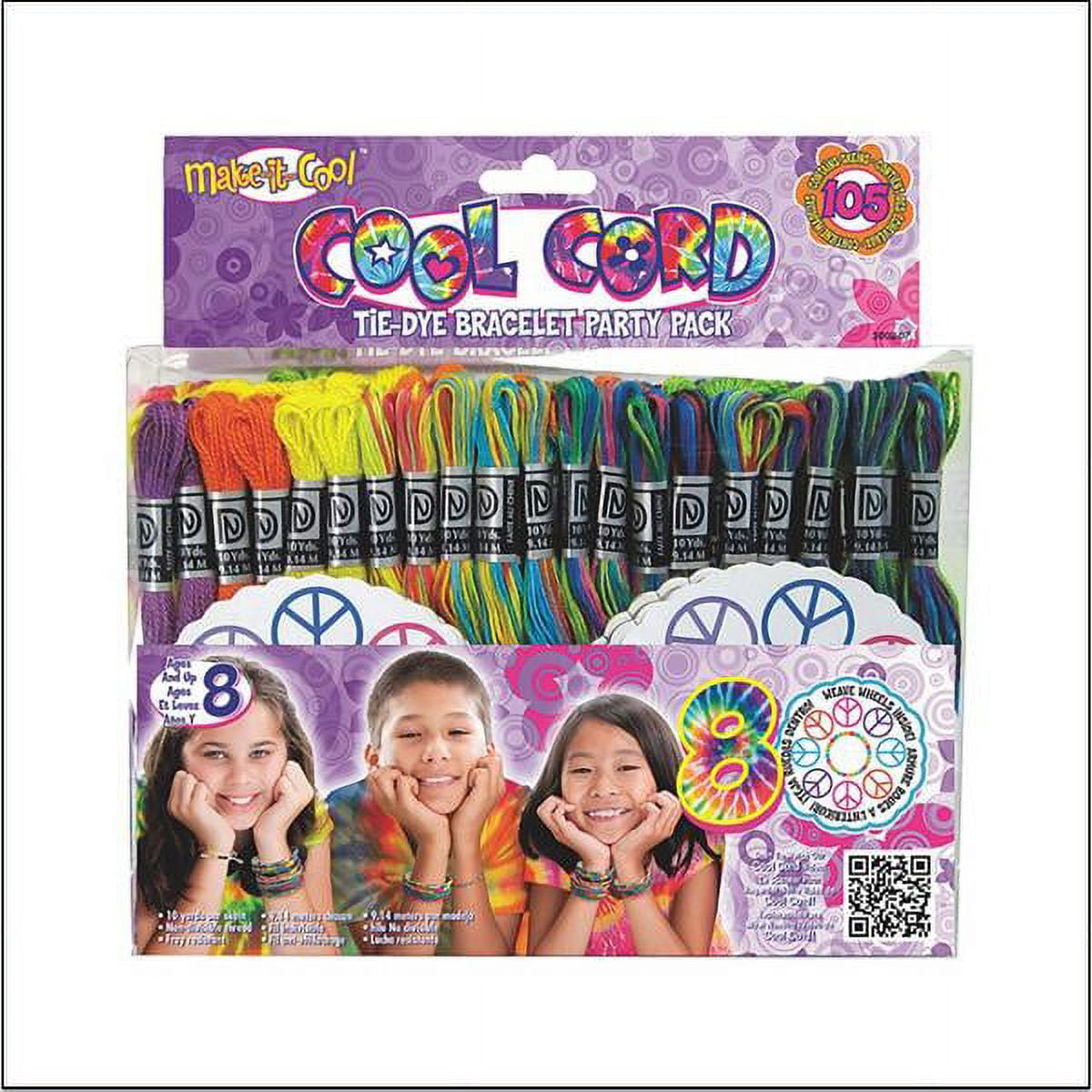 JANLYNN Cool Cord Tie Dye Party Pack