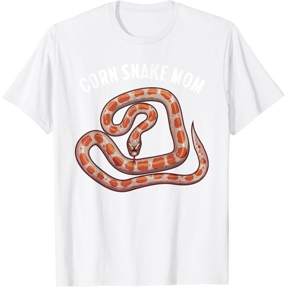 Cool Corn Snake For Women Mom Mother Snake Lover Herpetology T-Shirt100% cotton