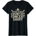thumbnail image 1 of Cool Country Concert For Men Women Country Music Lover T-Shirt, 1 of 4