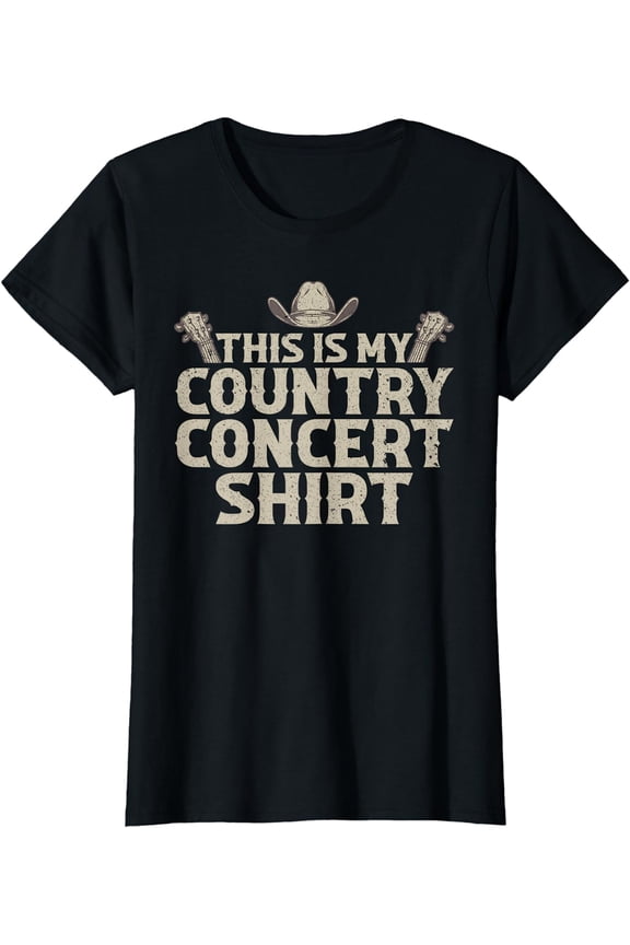 Cool Country Concert For Men Women Country Music Lover T-Shirt