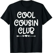 Cool Cousin Club for Kids Boys Girls Brothers Sisters Squad T-Shirt