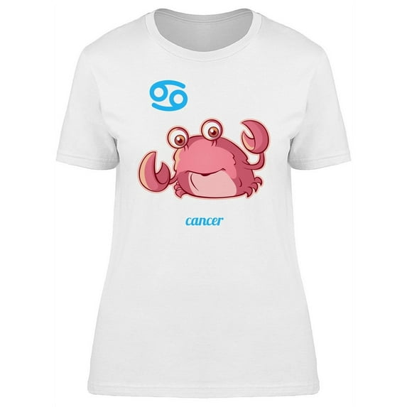 Cool Crab Cancer T-Shirt Women -Image by Shutterstock, Female XX-Large