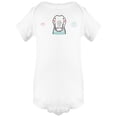 thumbnail image 1 of Cool Crocodile Head Design Bodysuit Infant -Image by Shutterstock,  6 Months, 1 of 2