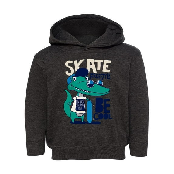 Cool Crocodile Skater Hoodie Toddler -Image by Shutterstock, 5 Toddler