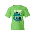 thumbnail image 1 of Cool Crocodile Skater T-Shirt Juniors -Image by Shutterstock,  x-Large, 1 of 4