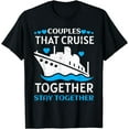 thumbnail image 1 of Cool Cruise Couple Art Men Women Cruise Ship Boat Vacation T-Shirt, 1 of 4