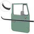 thumbnail image 1 of Land Cruiser HJ & BJ Series, 1975-1984 Front Right Inside Door Window Glass Felt Style Belt Strip w/Clips, AFT MKT, 1 of 2
