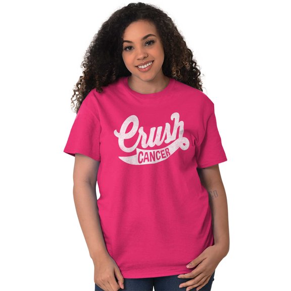 Cool Crush Breast Cancer Awareness Women's Plus Size Graphic Tee Brisco Brands 2X