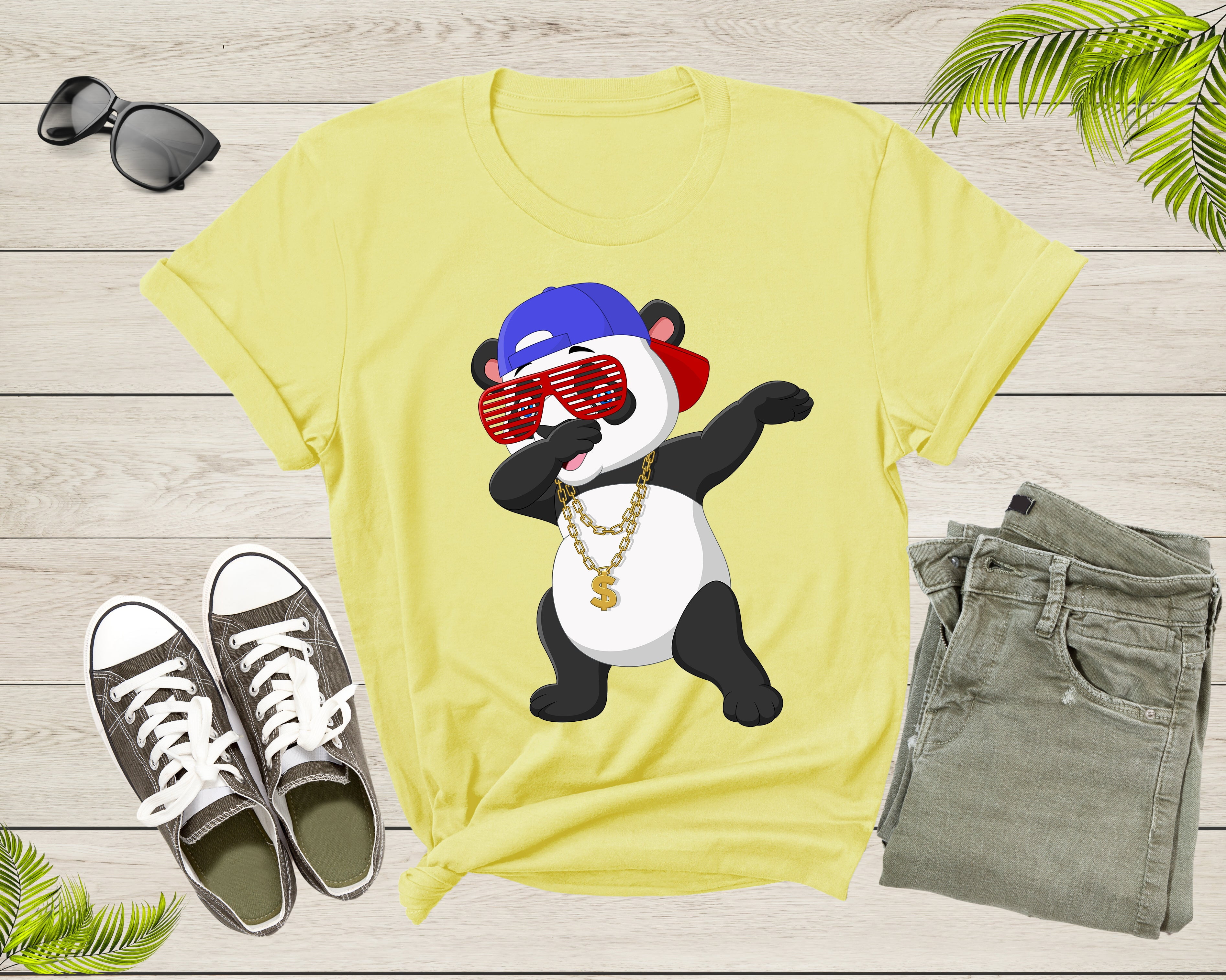 Dabbing Panda With Sunglasses T-Shirt Dabbing Panda With Sunglasses T-Shirt