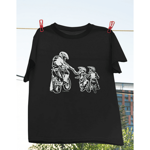 Cool Dad Dirt Bike Gift Rider Motocross Father Son Biker Riding Gift T-Shirt, Dirt Bike Dad Shirt, Father's Day Shirt, Passion Shirt