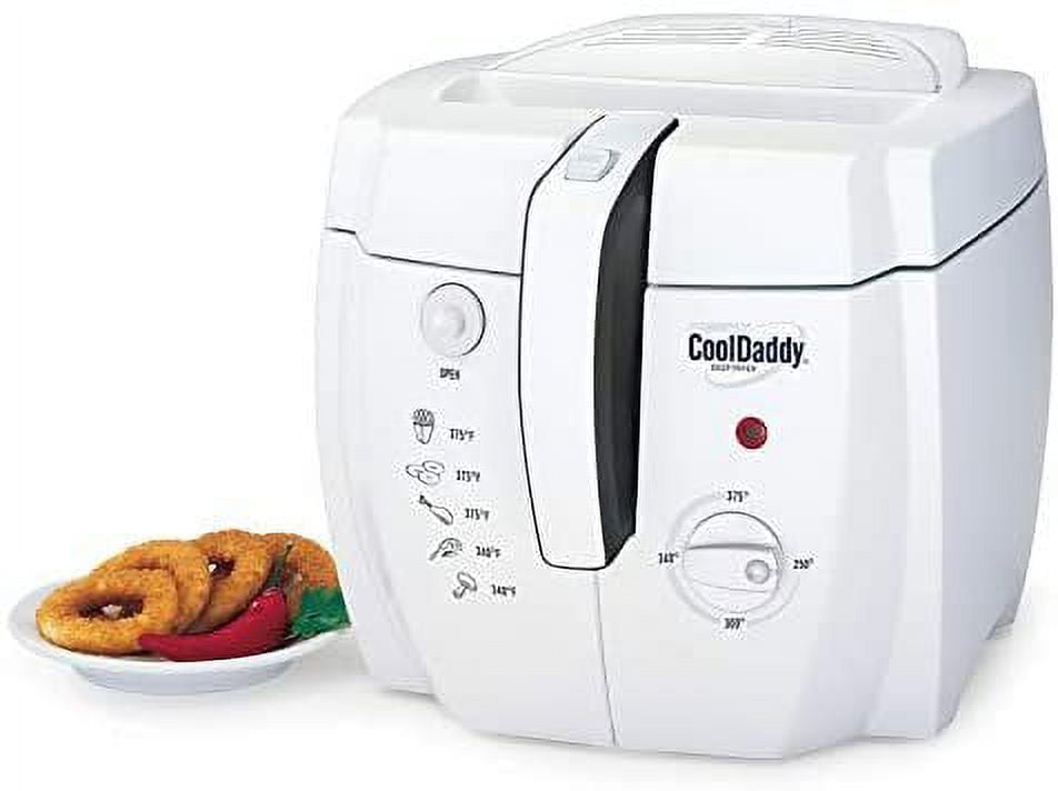 Cool Daddy White 2 Deep Fryer
