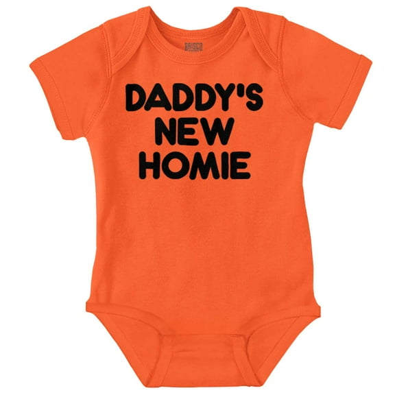 Cool Daddy's New Homie Fathers Day Romper Boys or Girls Infant Baby Brisco Brands 18M
