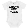 thumbnail image 1 of Cool Daddy's New Homie Fathers Day Romper Boys or Girls Infant Baby Brisco Brands 18M, 1 of 6
