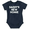 thumbnail image 1 of Cool Daddy's New Homie Fathers Day Romper Boys or Girls Infant Baby Brisco Brands 24M, 1 of 1