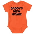 thumbnail image 1 of Cool Daddy's New Homie Fathers Day Romper Boys or Girls Infant Baby Brisco Brands 6M, 1 of 1