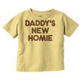 thumbnail image 1 of Cool Daddy's New Homie Fathers Day Toddler Boy Girl T Shirt Infant Toddler Brisco Brands 12M, 1 of 6