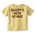 thumbnail image 1 of Cool Daddy's New Homie Fathers Day Toddler Boy Girl T Shirt Infant Toddler Brisco Brands 18M, 1 of 6
