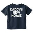 thumbnail image 1 of Cool Daddy's New Homie Fathers Day Toddler Boy Girl T Shirt Infant Toddler Brisco Brands 6M, 1 of 6