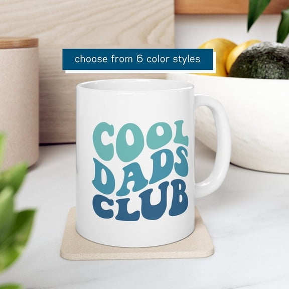 Cool Dads Club Mug, Cool Dad Mug, Cool Dad Club, Gif for Dad, Fathers Day Presen, Fathers Day Items, Dad Birthday GifH1Ristmas Gift