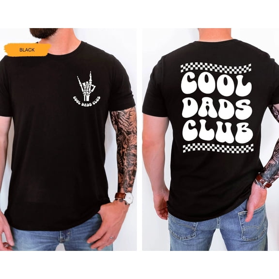 Cool Dads Club Shirt, Funny Dad T Shirt, Skeleton Hand, New Dad Shirt, Cool Dad Gifts, Fat