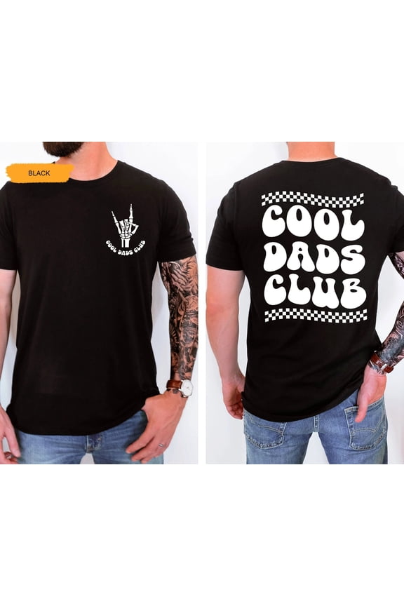 Cool Dads Club Shirt, Funny Dad T Shirt, Skeleton Hand, New Dad Shirt, Cool Dad Gifts, Fat