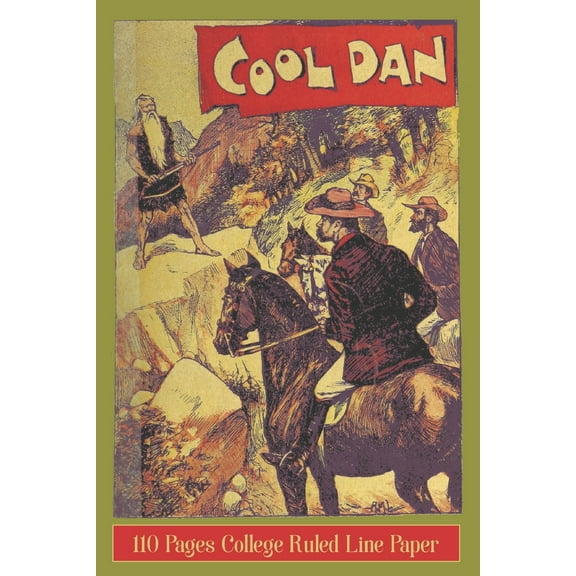 Cool Dan Composition Notebook: 10% more than many other composition books with original cover design