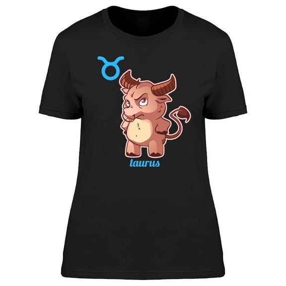 Cool Demon Taurus T-Shirt Women -Image by Shutterstock, Female Large