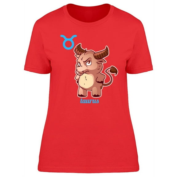 Cool Demon Taurus T-Shirt Women -Image by Shutterstock, Female Small