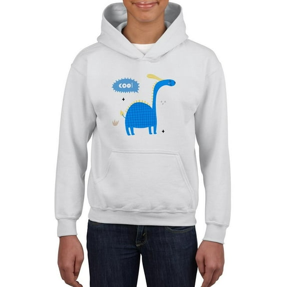 Cool Dino Hoodie Juniors -Image by Shutterstock, x-Large