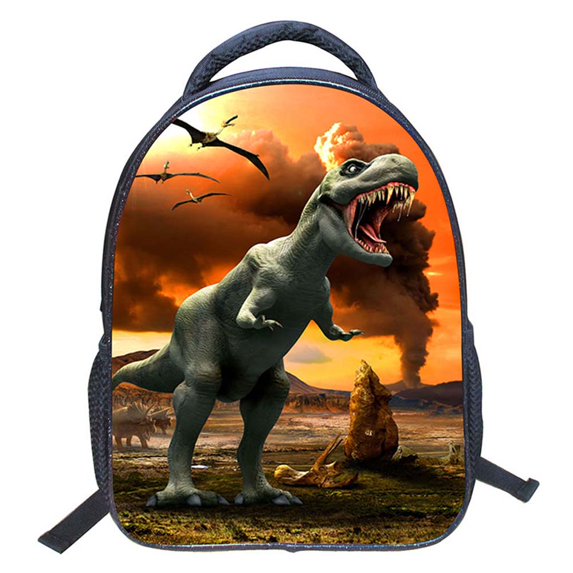 Cool Dinosaur Children Backpack,Children School Bag,Toddler Backpack 3D Cartoon Backpack Student Bag 14",Style A