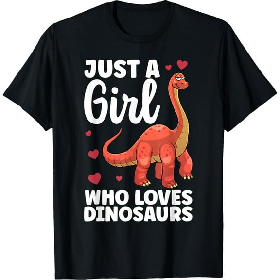 Cool Dinosaur For Girls Kids T Rex Dino Lovers Stegosaurus T-Shirt
