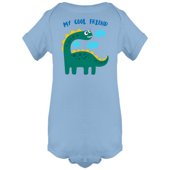 Cool Dinosaur Friend Bodysuit Infant -Image by Shutterstock, 6 Months
