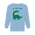 thumbnail image 1 of Cool Dinosaur Friend Long Sleeve Toddler -Image by Shutterstock,  2 Toddler, 1 of 4