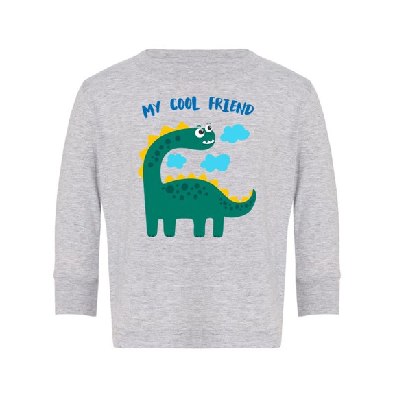 Cool Dinosaur Friend Long Sleeve Toddler -Image by Shutterstock,  5 Toddler