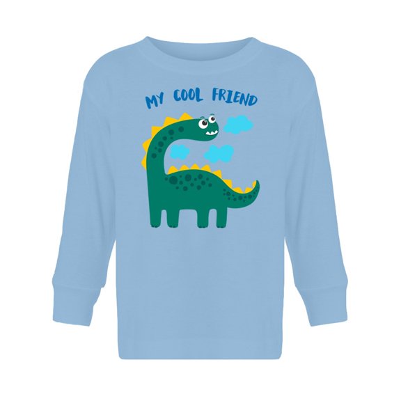 Cool Dinosaur Friend Long Sleeve Toddler -Image by Shutterstock,  5 Toddler
