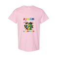 thumbnail image 1 of Cool Dinosaur Graphic Autism Is My Superpower Awareness Gift Unisex T-Shirt, for men & women, up to size 5XL, 1 of 2