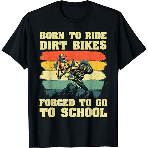 Cool Dirt Bike For Men Women Kids Motocross Dirt Bike Lover T-Shirt