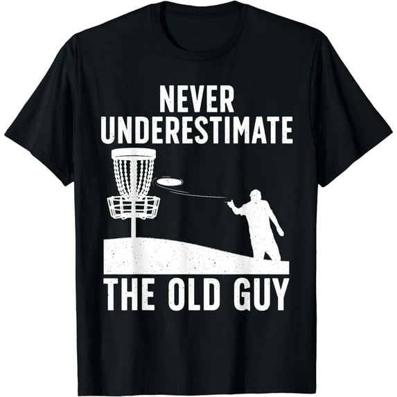 Cool Disc Golf For Men Dad Grandpa Disc Golf Players Lovers T-Shirt