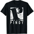 thumbnail image 1 of Cool Distressed Filipino P Logo T-Shirt - Pinoy P Tee, 1 of 4