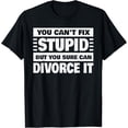 thumbnail image 1 of Cool Divorce For Men Women Newly Breakup Marriage Divorced T-Shirt mens t shirt，black，women，funny，misfits，men，journey, 1 of 4